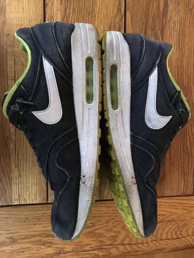 Nike Air Max 1 Black/Green Size 11