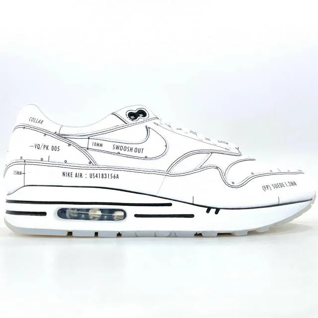 Nike Air Max 1 Sketch to Shelf White