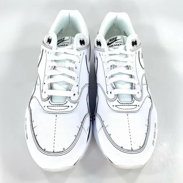 Nike Air Max 1 Sketch to Shelf White