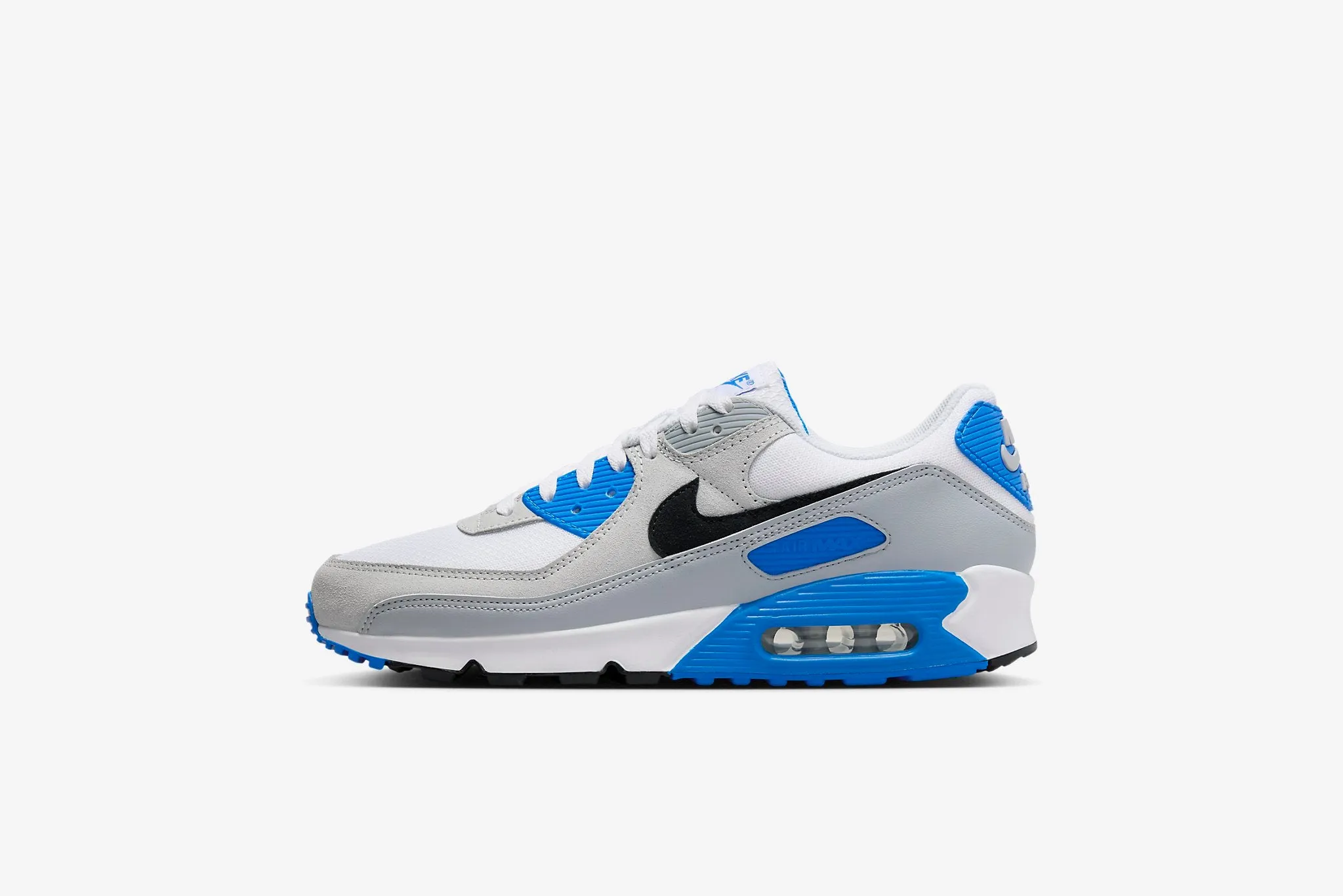 Nike Air Max 90 M - White / Black / Photo Blue