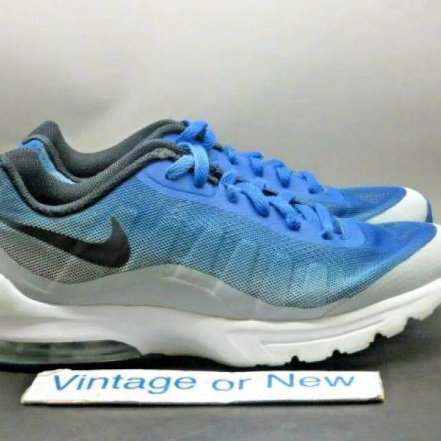 Nike Air Max Invigor Print Blue Jay Black Wolf Grey Runn...