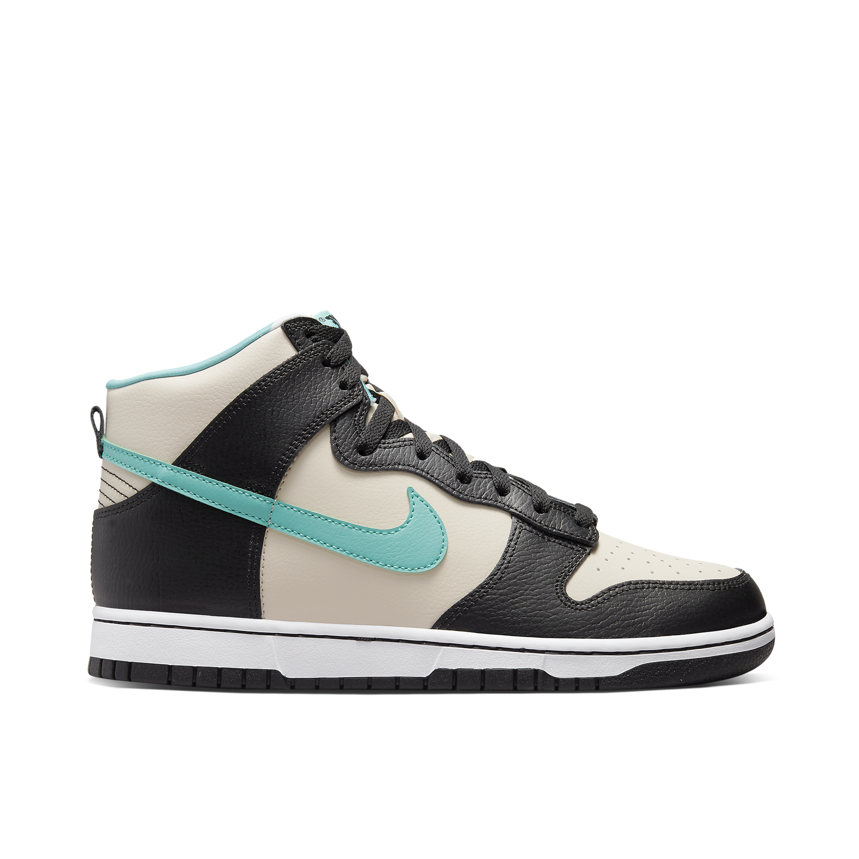 Nike Dunk High EMB Beige Black Washed Teal | DO9455-200 | Laced