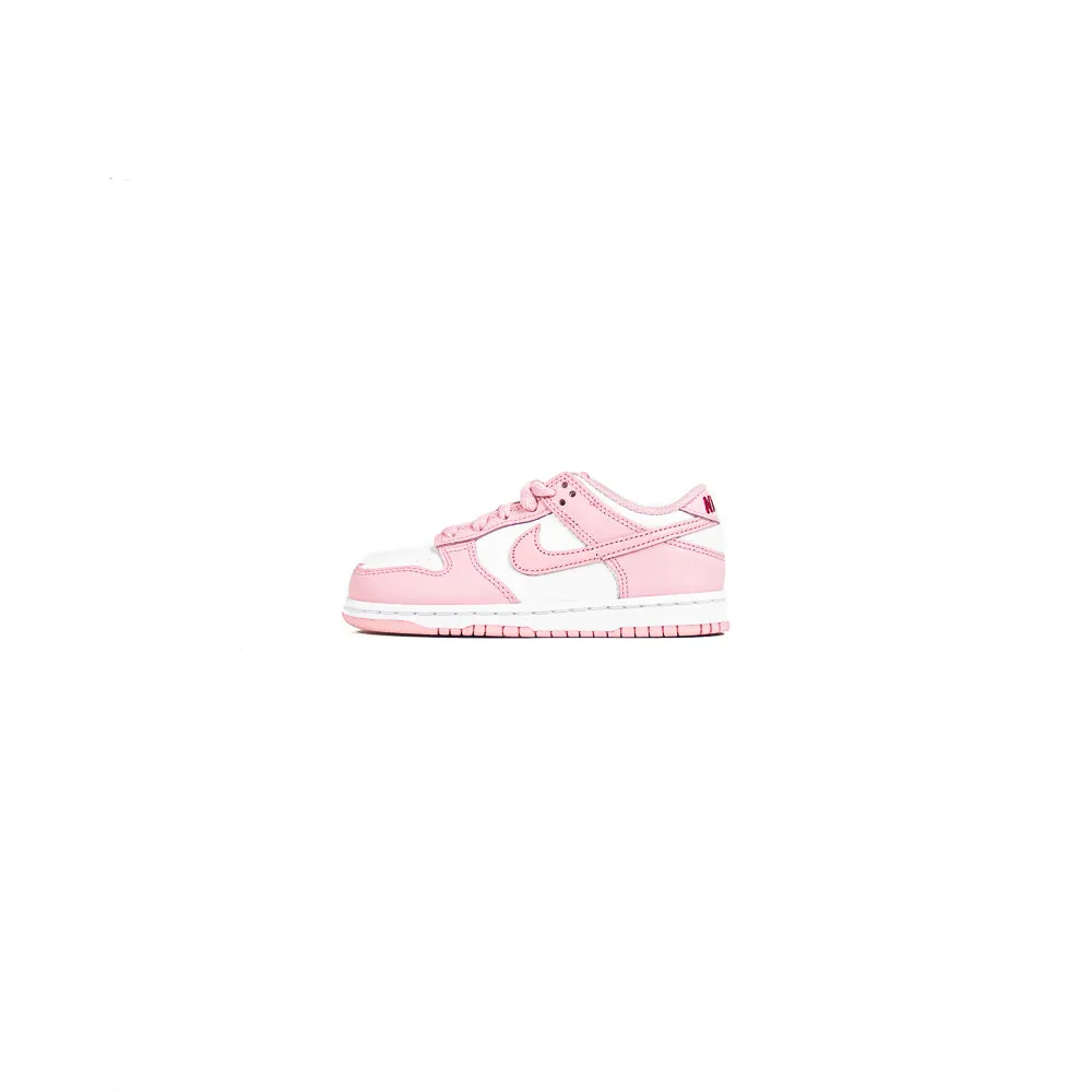 Nike Dunk Low BP (White/Pink Glaze/Pomegranate)