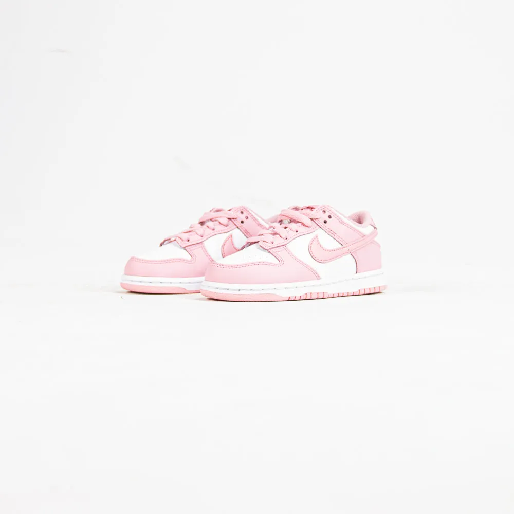 Nike Dunk Low BP (White/Pink Glaze/Pomegranate)