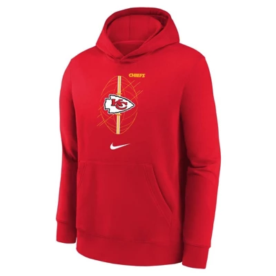 Nike Kids' Kansas City Chiefs Icon Hoodie