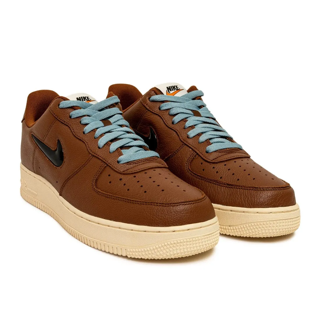 Nike Men Air Force 1 '07 Premium Vintage (pecan / black-pecan-alpha orange)