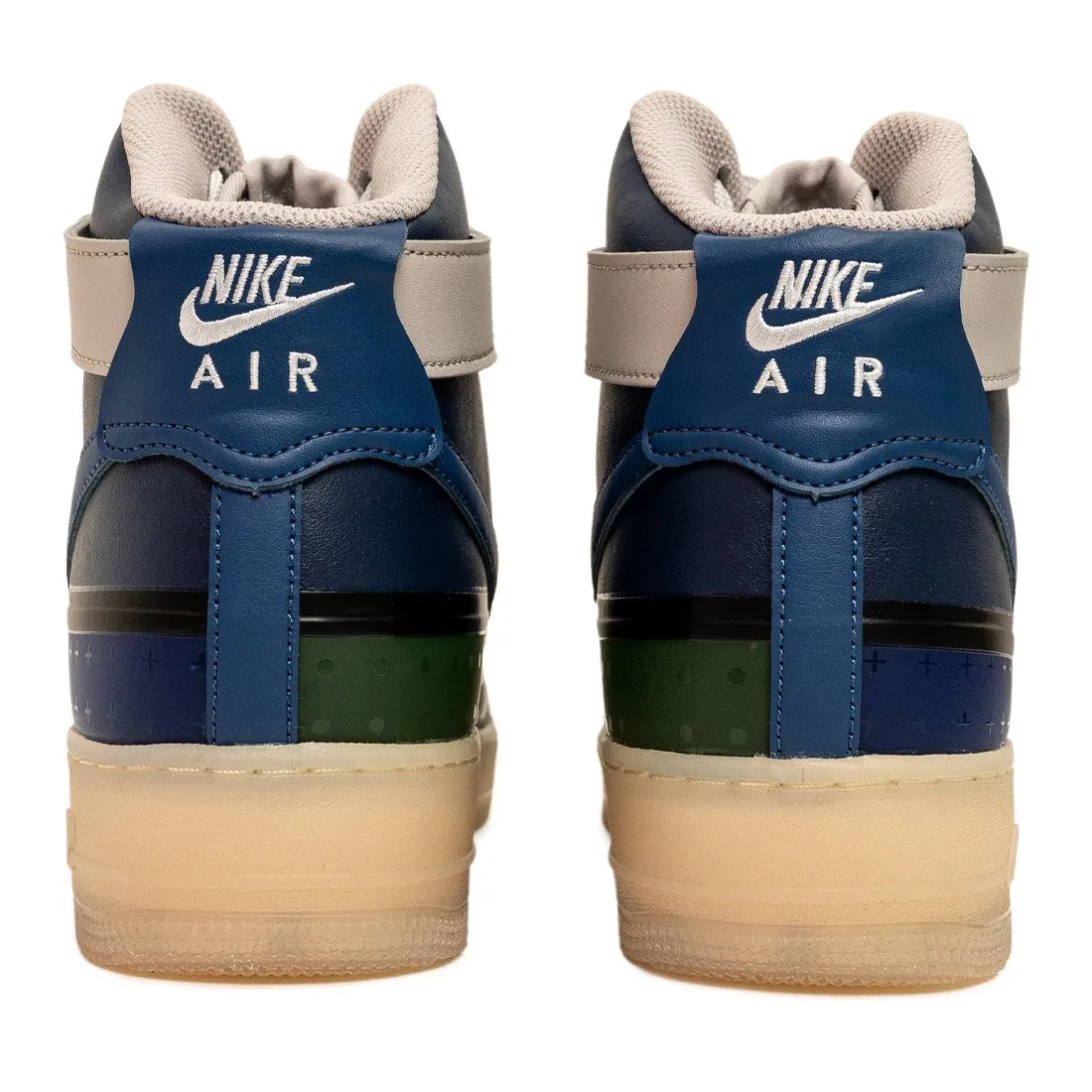 Nike Men Air Force 1 High '07 Premium (thunder blue / mystic navy-lt iron ore)