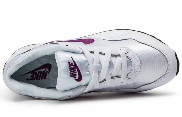 Nike Outburst Sneakers White/Bright Grape 7.5 WMNS