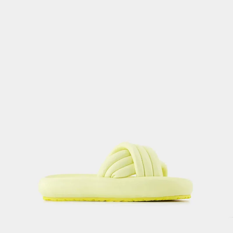 Niloo-Gb Sandals - Isabel Marant - Yellow - Leather