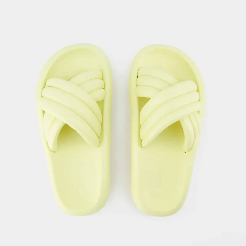 Niloo-Gb Sandals - Isabel Marant - Yellow - Leather