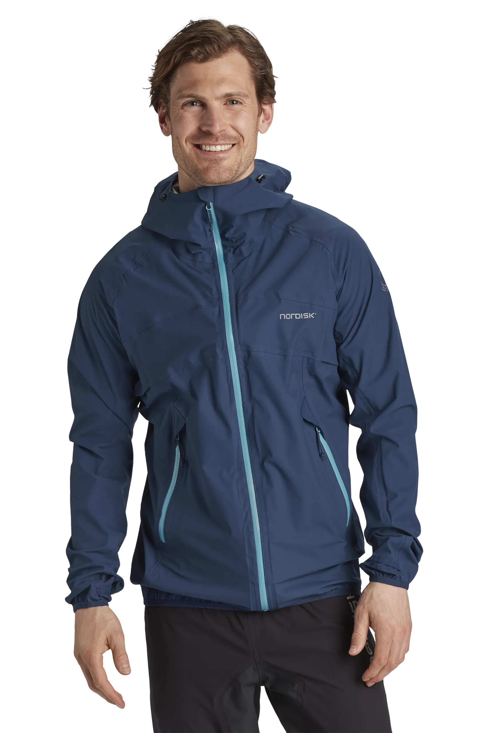 Nordisk Men's Medby Ultralight 3-Layer Jacket Estate Blue | Buy Nordisk Men's Medby Ultralight 3-Layer Jacket Estate B