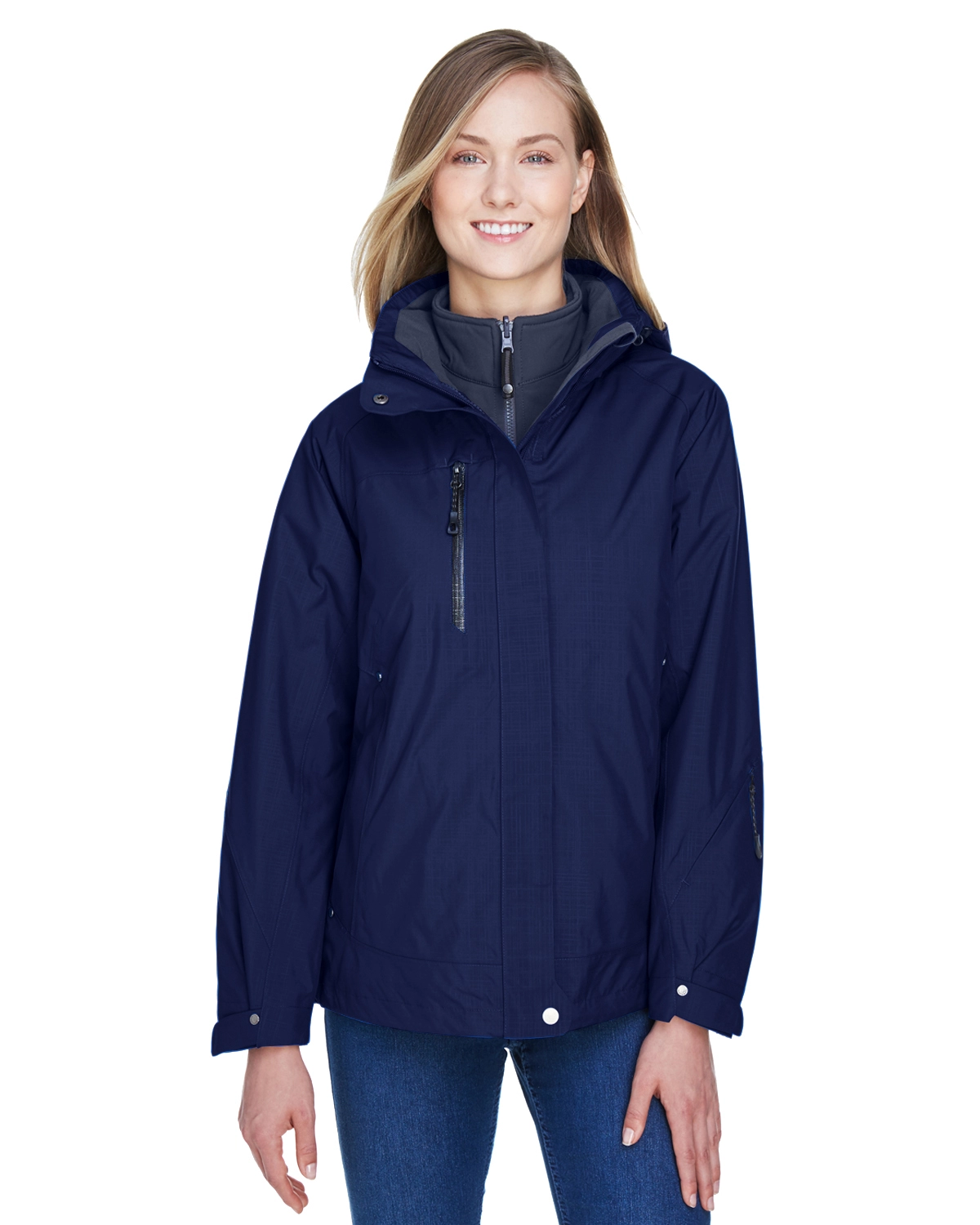 North End 78178 Ladies' Caprice 3-in-1 Jacket with Soft Shell Liner SKU: 78178