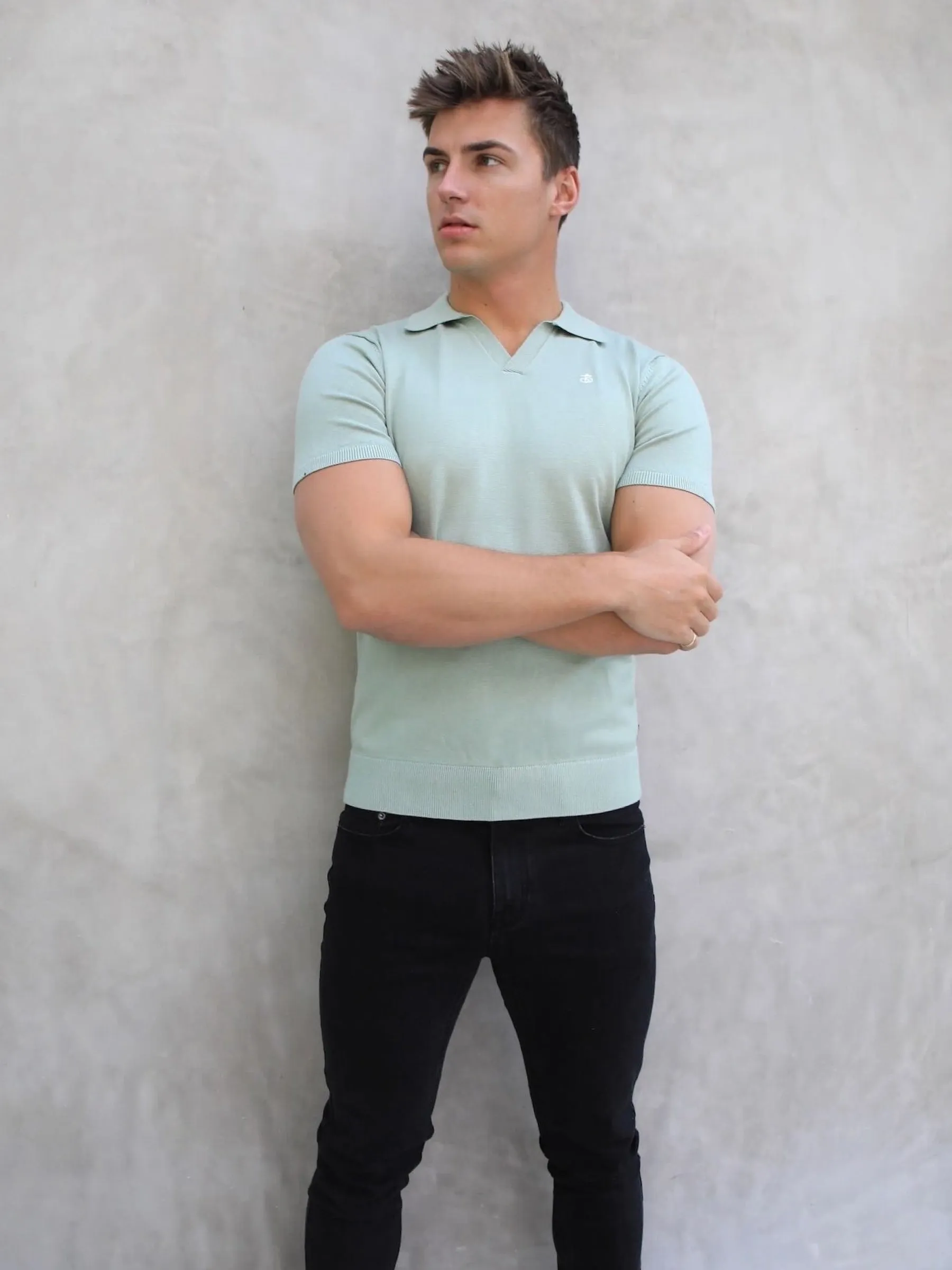 Oakland Polo Shirt - Sage Green