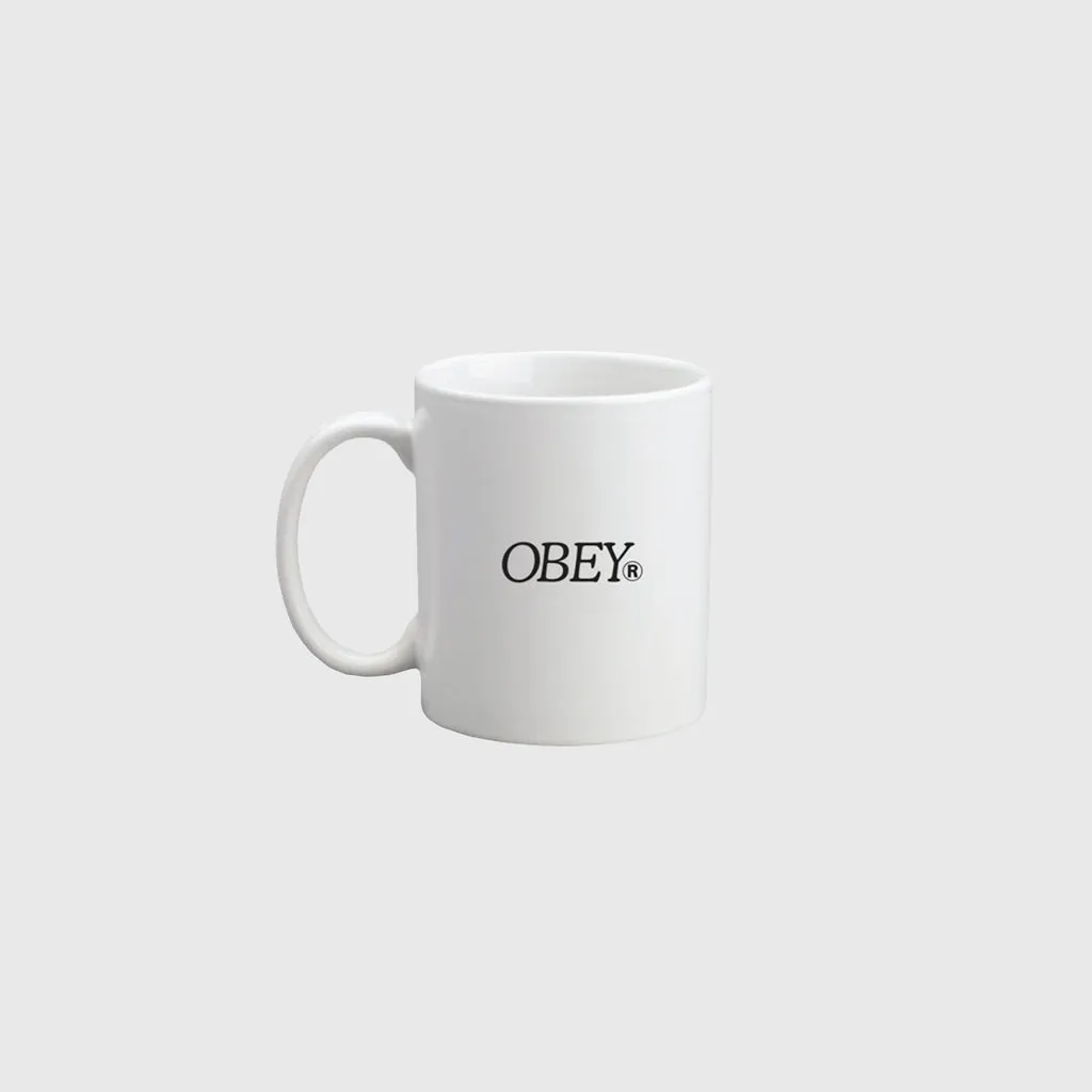 Obey Sunshine Mug - White