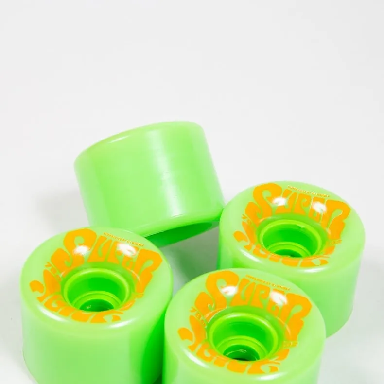 OJ Wheels Super Juice 78a Soft Skateboard Wheels 60mm (Green)