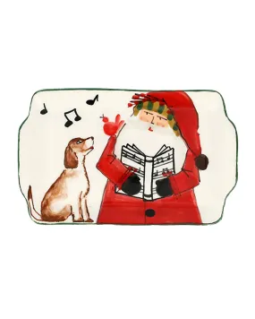 Old St. Nick Rectangular Plate