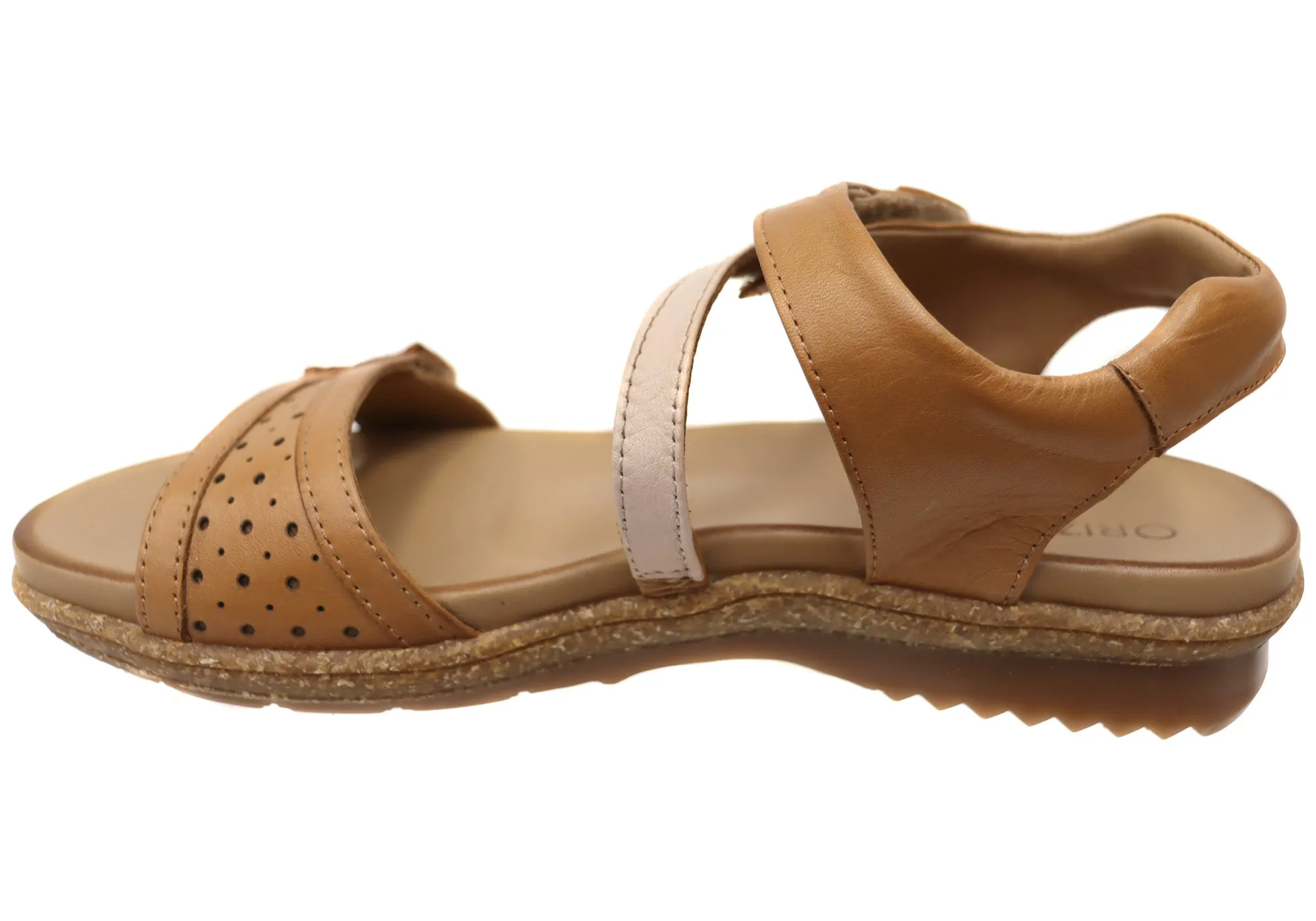 Orizonte Sorrento Womens Comfortable European Leather Sandals