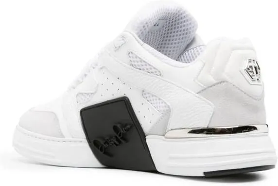 Philipp Plein Phantom Street leather sneakers White