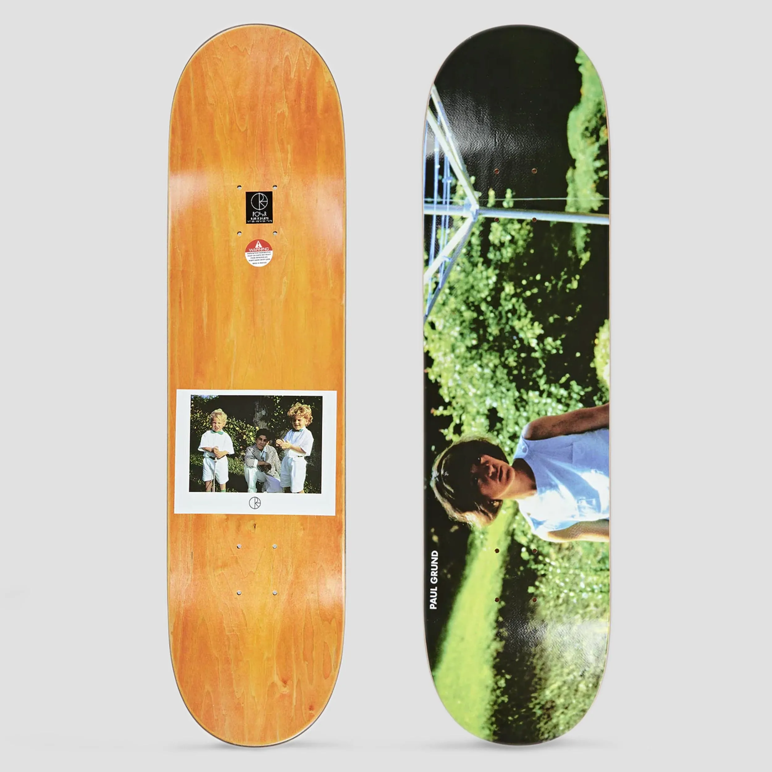 Polar 8.25 Paul Grund Nicole Slick Skateboard Deck