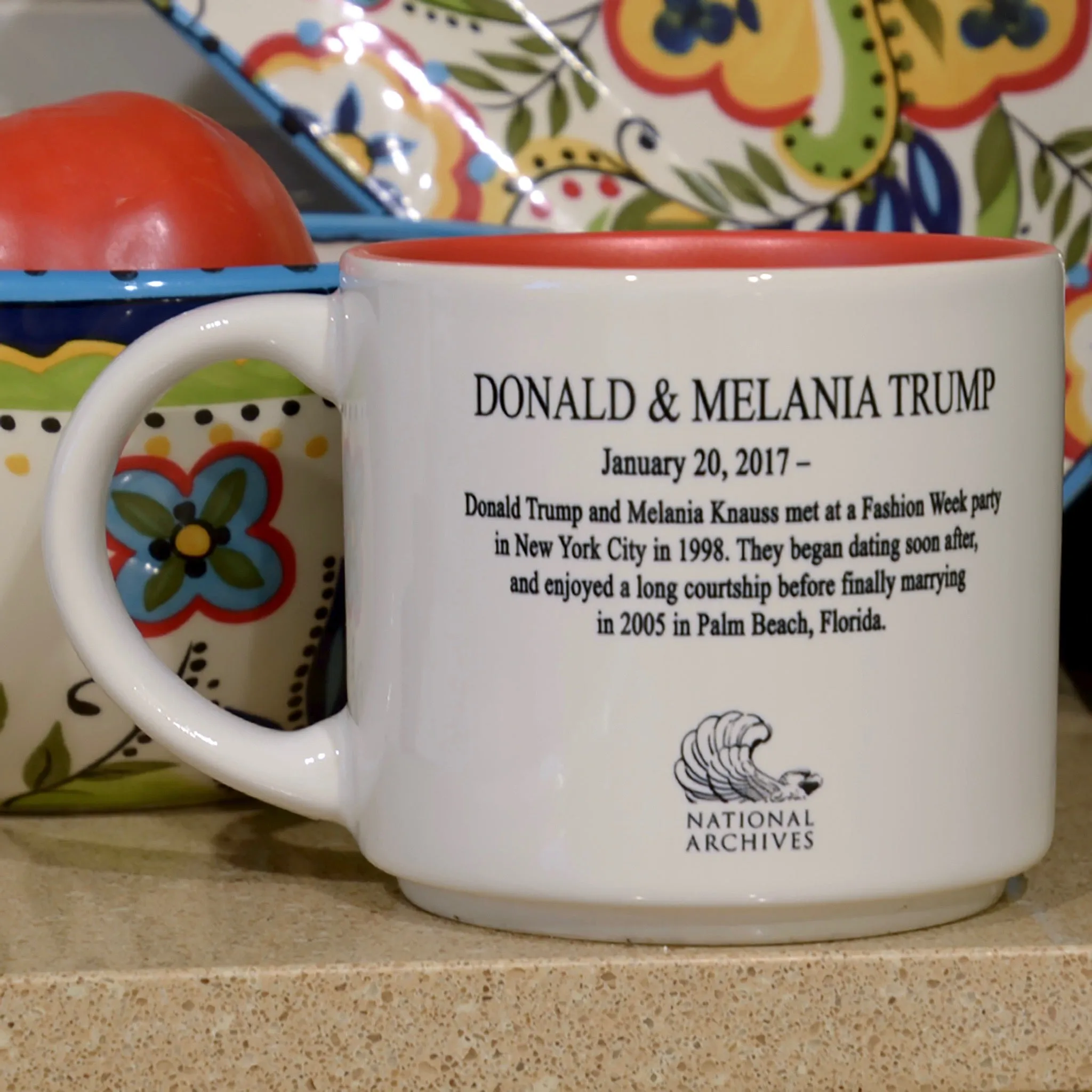 Presidential Couple Mug: Trump