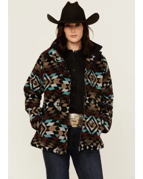 Product Name:  Cruel Girl Women's Southwestern Print Tweed Jacket