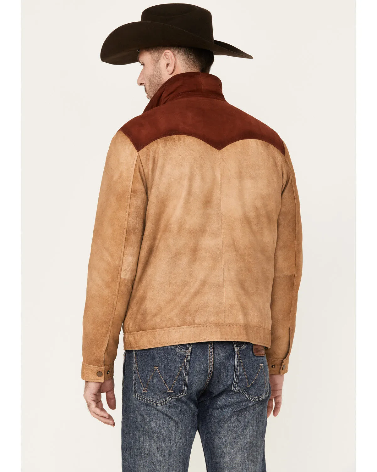 Product Name:  Scully Men's Burnished Suede Color Block Jacket