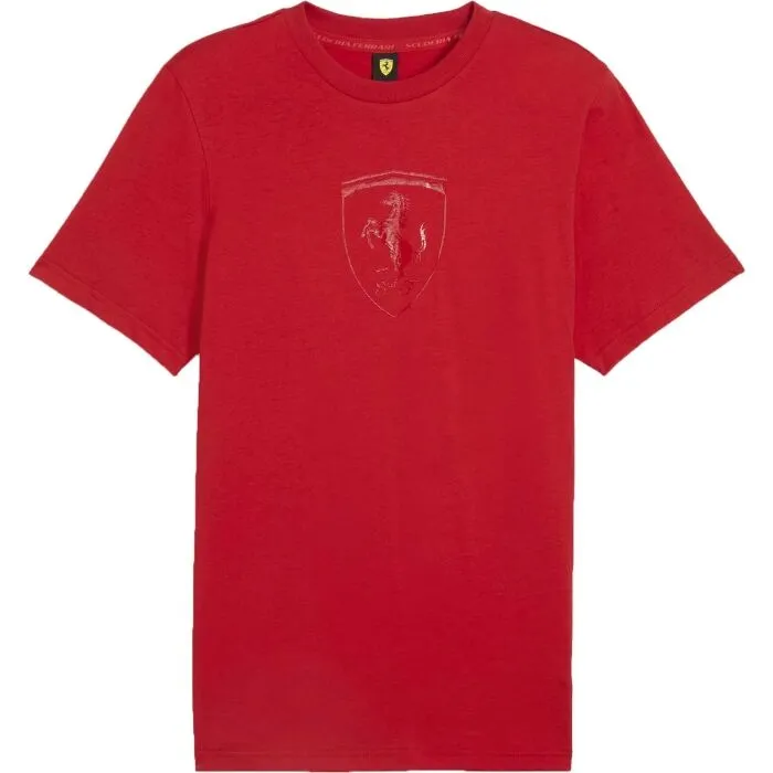 Puma FERRARI RACE TONAL BIG SHIELD TEE