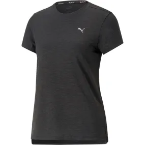 Puma - Run Favorite Heather T-Shirt Women puma black heather