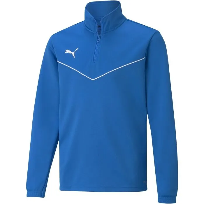 Puma TEAMRISE 1 4 ZIP TOP JR