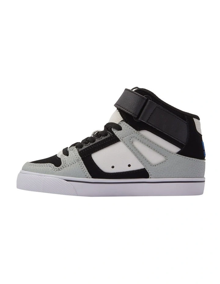 Pure High-Top Ev Sneakers In Blk/White