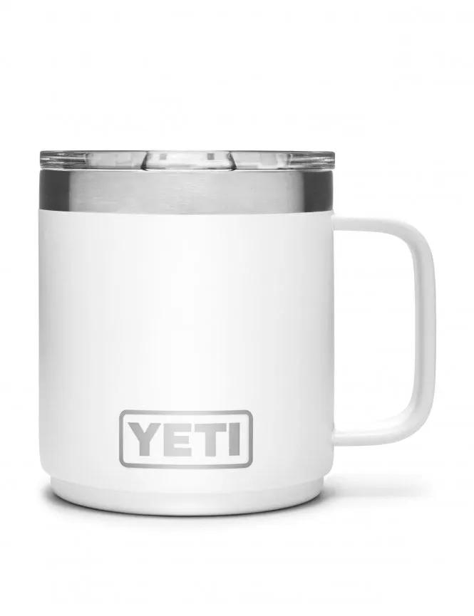 Rambler 10oz (296ml) Stackable Mug - White