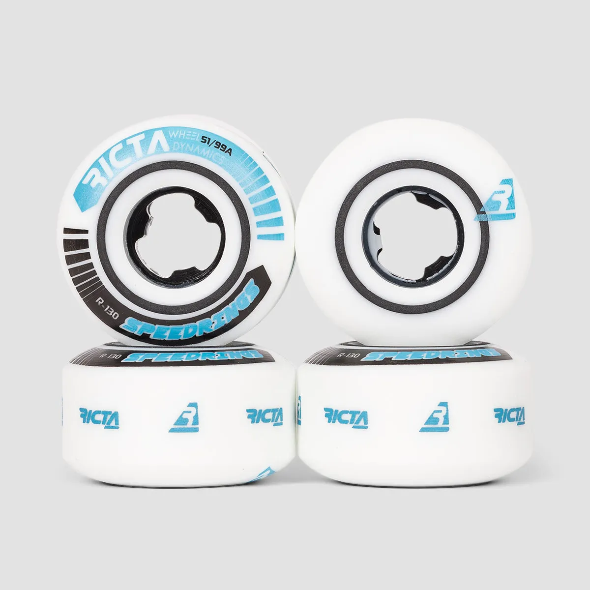 Ricta Speedrings Slim 99a Skateboard Wheels 51mm