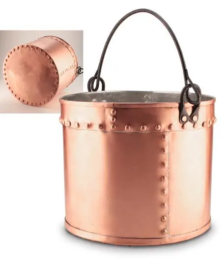 Riveted Copper Kettle