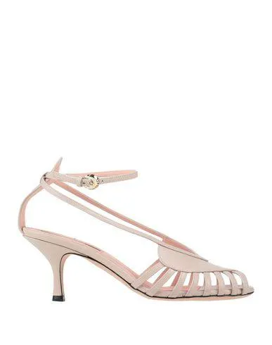 Rochas Women Sandals Pale pink 4 UK