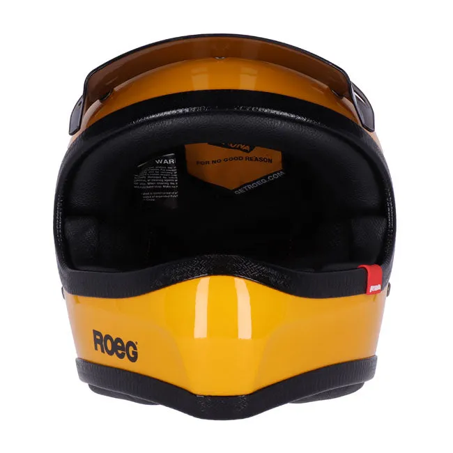 Roeg Peruna 2.0 helmet - Sunset Gloss Yellow