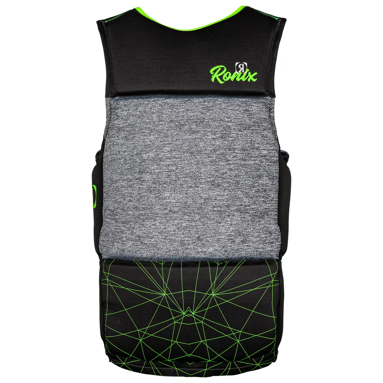 Ronix Driver's Ed Capella 3.0 (Black/Lime) Teen CGA Life Jacket