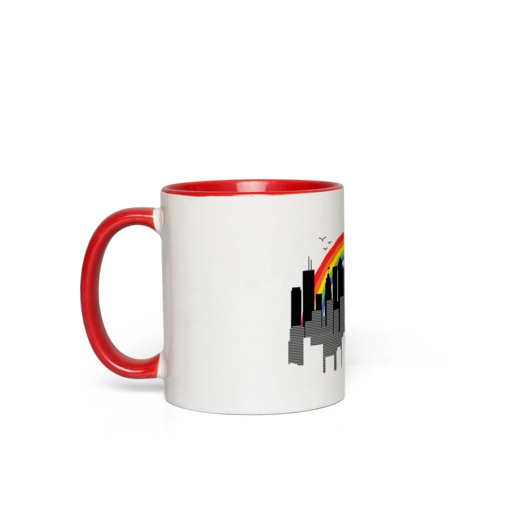 SAN FRANCISCO RAINBOW CITYSCAPE Accent Mug