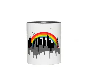 SAN FRANCISCO RAINBOW CITYSCAPE Accent Mug