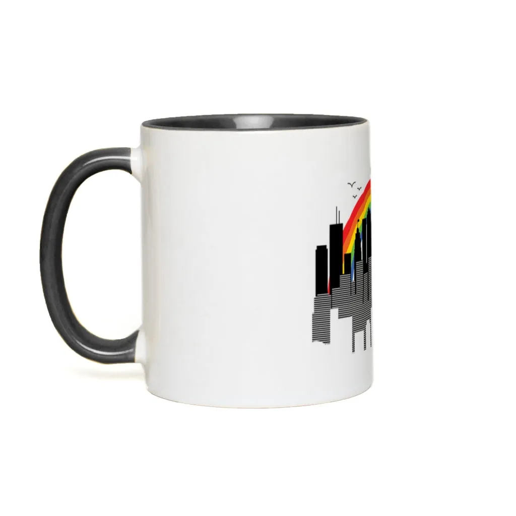 SAN FRANCISCO RAINBOW CITYSCAPE Accent Mug