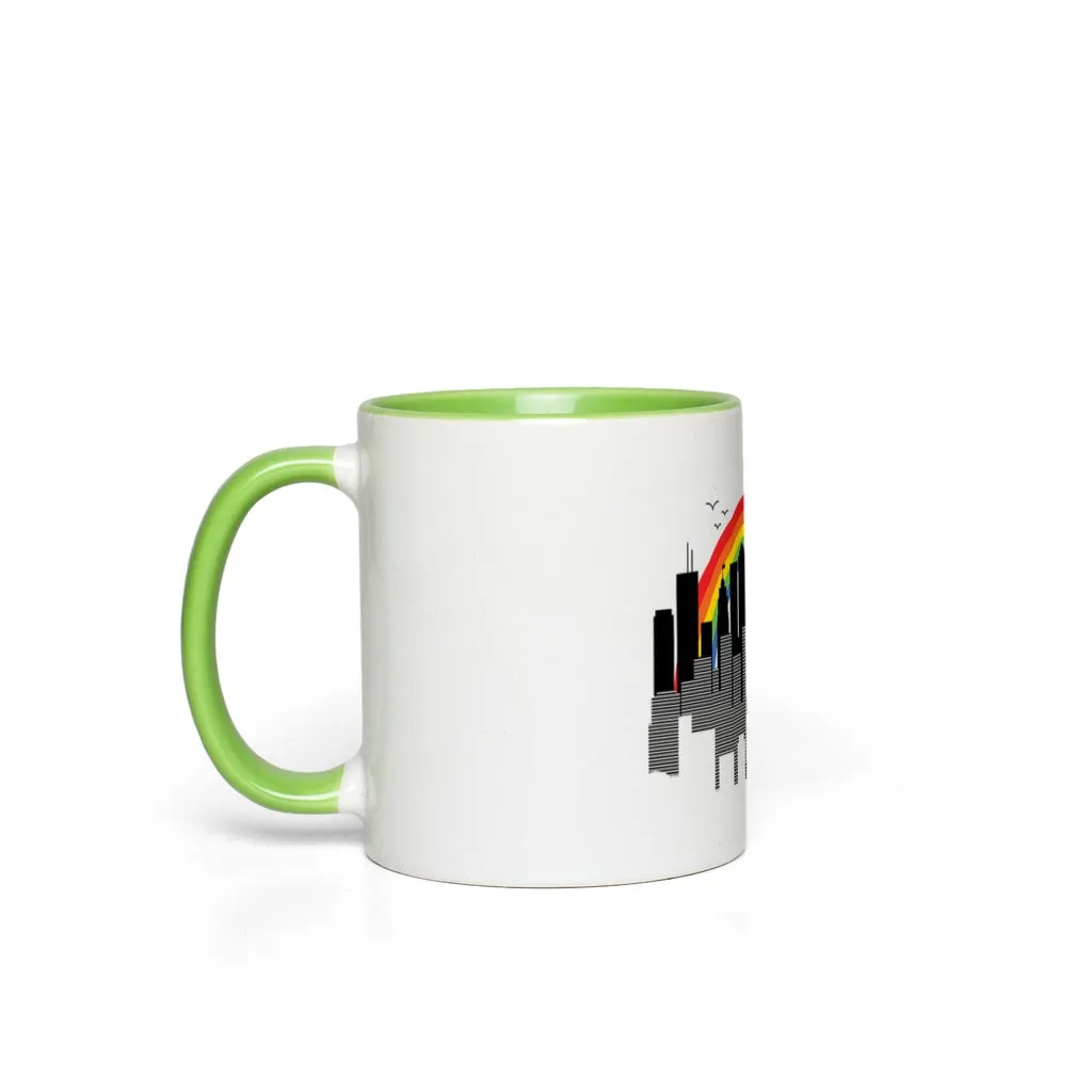 SAN FRANCISCO RAINBOW CITYSCAPE Accent Mug