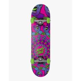 Santa Cruz Mandala Hand 7.75" Complete Skateboard - Purple Pink