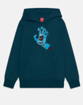 Santa Cruz  Screaming Wave Youth Hoodie - Tidal Teal