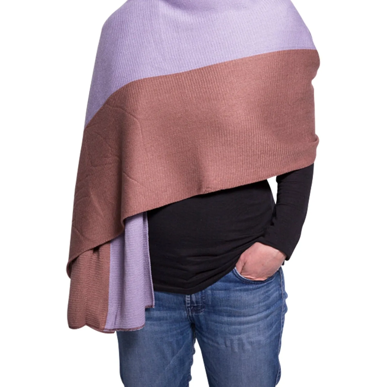 Scarf - Purple & Mauve