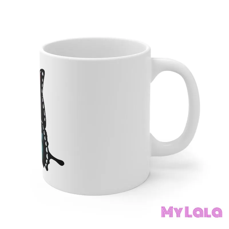 Semicolon Butterfly Mug 11oz