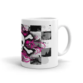 Skull n Bones Checkered Mug