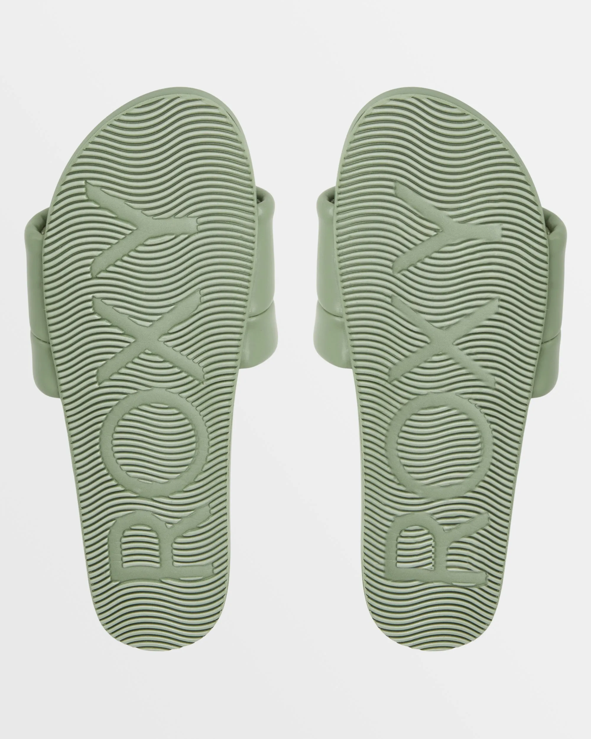 Slipin Slide Sandals - Oil Green