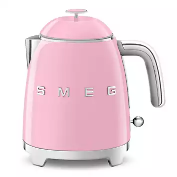 SMEG Retro KLF05PKUK Mini Kettle - Pink | Kaleidoscope