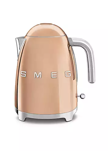 SMEG Retro Style KLF03RGUK Jug Kettle - Rose Gold | Kaleidoscope