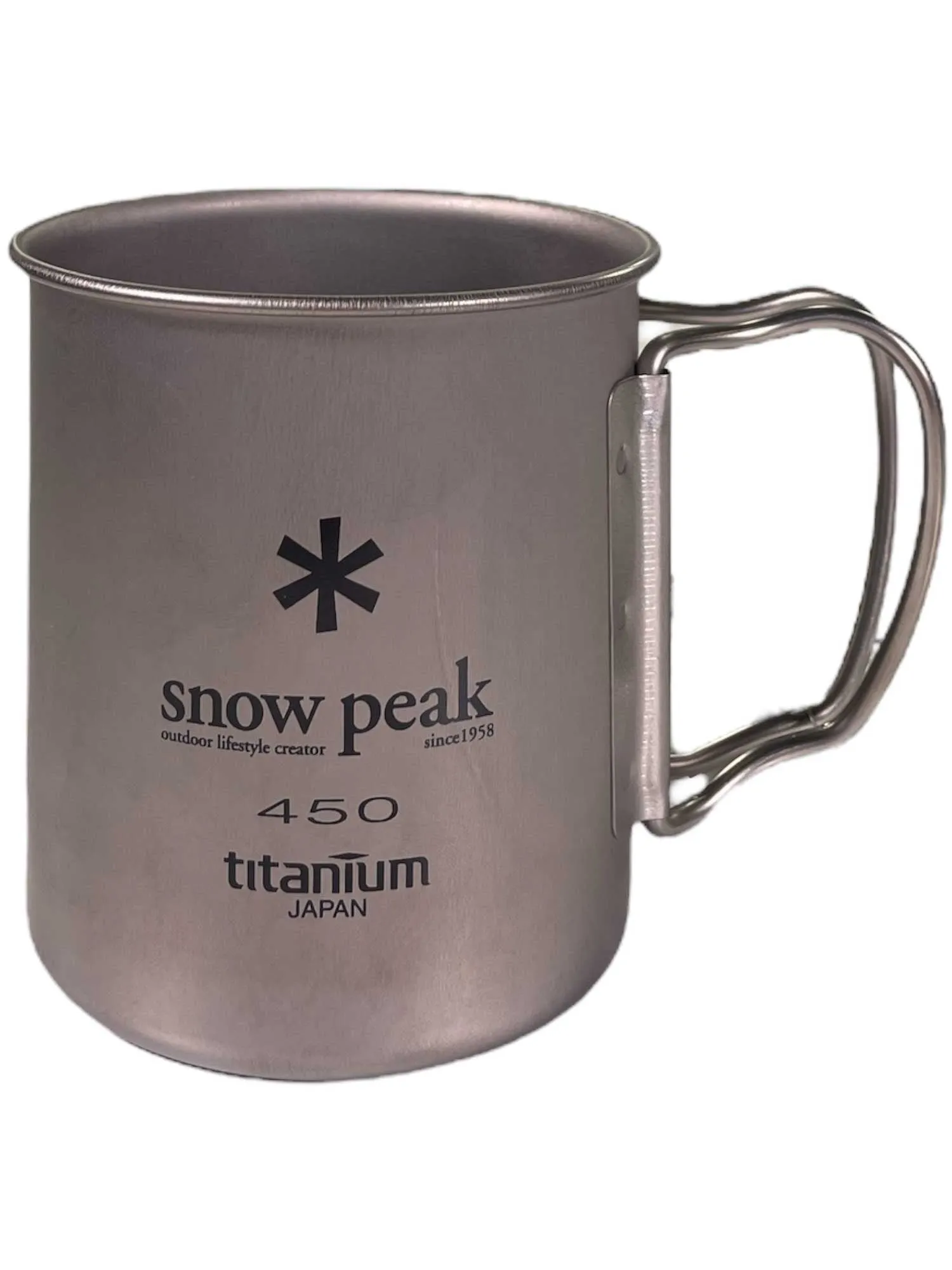 Snow Peak Titanium Single Wall 450 Mug