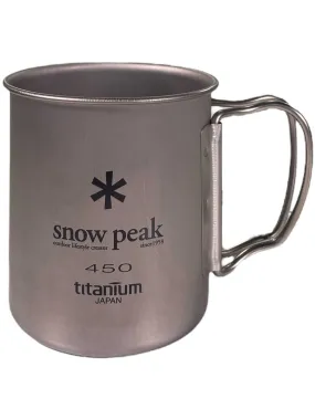 Snow Peak Titanium Single Wall 450 Mug